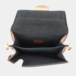 Pre Owned حقيبة دوفين لويس فويتون جلد توريلون نويربلانك حجم ميني