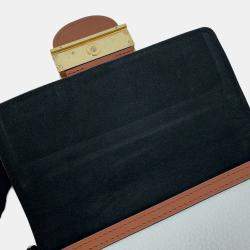 Pre Owned حقيبة دوفين لويس فويتون جلد توريلون نويربلانك حجم ميني