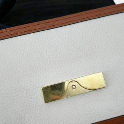 Pre Owned حقيبة دوفين لويس فويتون جلد توريلون نويربلانك حجم ميني