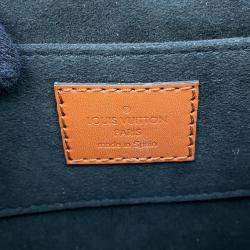 Pre Owned حقيبة دوفين لويس فويتون جلد توريلون نويربلانك حجم ميني