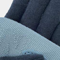 مملوكة مسبقًا حقيبة لويس فيتون كوسين جلد حمل منقوش أزرق جليدي/أحمر حجم صغير