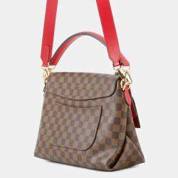 Pre Owned Louis Vuitton Beaubourg Scarlet Damier Ebene Canvas