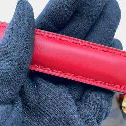 Pre Owned Louis Vuitton Beaubourg Scarlet Damier Ebene Canvas