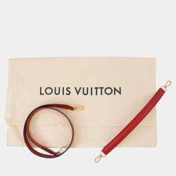 Pre Owned Louis Vuitton Beaubourg Scarlet Damier Ebene Canvas