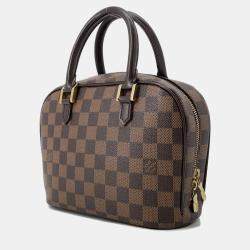 مملوكة مسبقًا Louis Vuitton Sarria Mini Red Damier Ebene Canvas Top Handle Bag