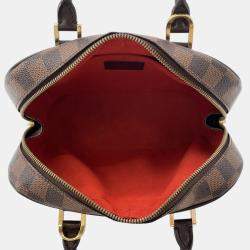 مملوكة مسبقًا Louis Vuitton Sarria Mini Red Damier Ebene Canvas Top Handle Bag