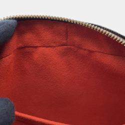 مملوكة مسبقًا Louis Vuitton Sarria Mini Red Damier Ebene Canvas Top Handle Bag