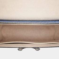 مملوكة مسبقًا حقيبة لويس فيتون تويست م م دِنيم إبي مرصّعة زرقاء