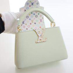 مملوكة مسبقًا Louis Vuitton x Takashi Murakami Taurillon Capucines Mini
