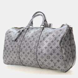 Pre Owned حقيبة لويس فيتون مونوجرام شادو ميتاليك كيپال بندوليري 50