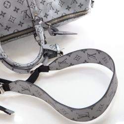 Pre Owned حقيبة لويس فيتون مونوجرام شادو ميتاليك كيپال بندوليري 50