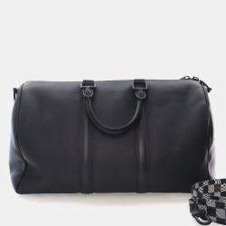 مملوكة مسبقًا حقيبة لوي فيتون دامير مشوهة سوداء كيبال باندوليير 40