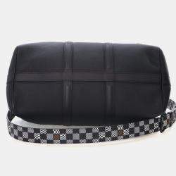 مملوكة مسبقًا حقيبة لوي فيتون دامير مشوهة سوداء كيبال باندوليير 40