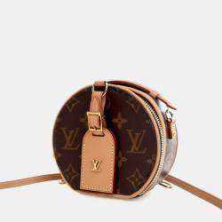 مملوكة مسبقًا حقيبة لويس فويتون بُني مونوغرام بويت شابو ميني