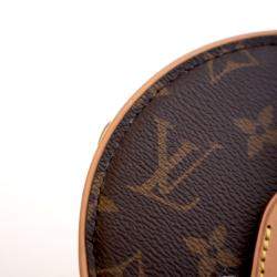 مملوكة مسبقًا حقيبة لويس فويتون بُني مونوغرام بويت شابو ميني