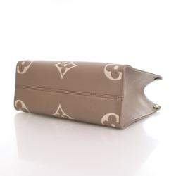 Pre Owned حقيبة يد لوي فيتون أونذا جو مونوجرام أونبرينت جاينت بيج PM