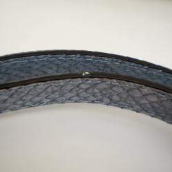 مملوكة مسبقًا Louis Vuitton Blue Python Capucines BB