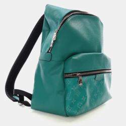 Pre Owned Louis Vuitton Green Monogram Discovery Backpack PM
