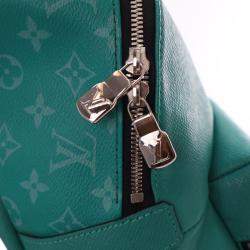 Pre Owned Louis Vuitton Green Monogram Discovery Backpack PM