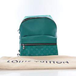 Pre Owned Louis Vuitton Green Monogram Discovery Backpack PM