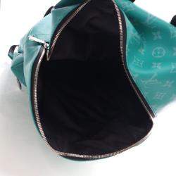 Pre Owned Louis Vuitton Green Monogram Discovery Backpack PM