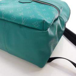 Pre Owned Louis Vuitton Green Monogram Discovery Backpack PM