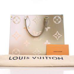 مملوكة مسبقًا حقيبة لويس فيتون مونوغرام جاينت "سبرينغ إن ذا سيتي" أون ذا غو MM