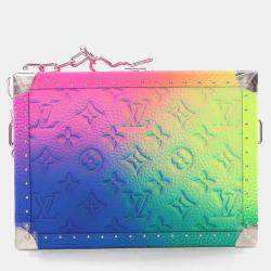 Pre Owned Louis Vuitton Monogram Illusion Trunk Clutch
