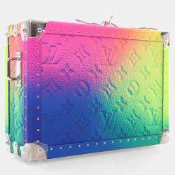 Pre Owned Louis Vuitton Monogram Illusion Trunk Clutch