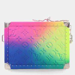 Pre Owned Louis Vuitton Monogram Illusion Trunk Clutch