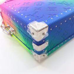 Pre Owned Louis Vuitton Monogram Illusion Trunk Clutch