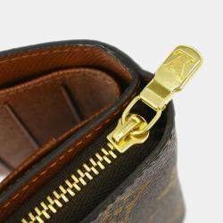 Pre Owned Louis Vuitton Monogram Compact Zip Wallet