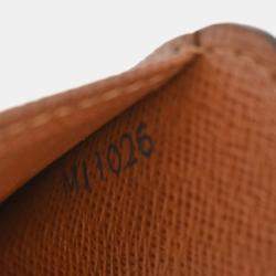 Pre Owned Louis Vuitton Monogram Compact Zip Wallet