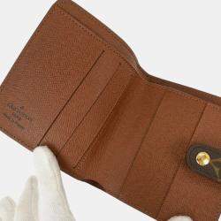 Pre Owned Louis Vuitton Monogram Compact Zip Wallet