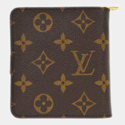 Pre Owned Louis Vuitton Monogram Compact Zip Wallet