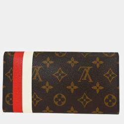 مملوكة مسبقًا Louis Vuitton Monogram Groom Portefeuille Sarah Wallet