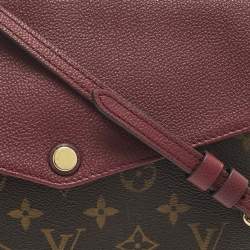 Pre Owned حقيبة لوي فيتون توينسيت أورور مونوجرام قماش وجلد