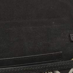 مملوكة مسبقًا Louis Vuitton Since 1854 Dauphine Black/White Canvas Wallet On Chain