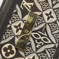 مملوكة مسبقًا Louis Vuitton Since 1854 Dauphine Black/White Canvas Wallet On Chain