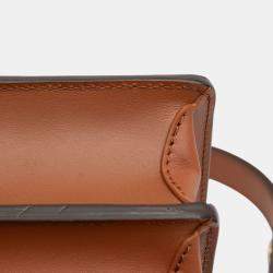 Pre Owned حقيبة لويس فيتون دوفين مونوغرام عكسي بني بحجم متوسط