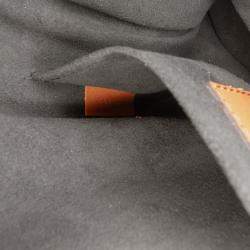 Pre Owned حقيبة لويس فيتون دوفين مونوغرام عكسي بني بحجم متوسط