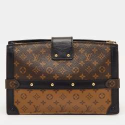 مملوكة مسبقًا Louis Vuitton Trunks Monogram Reverse Canvas Clutch Bag