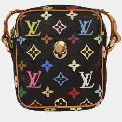 مملوكة مسبقًا حقيبة كتف لويس فيتون مونوغرام ملون أسود ريفت