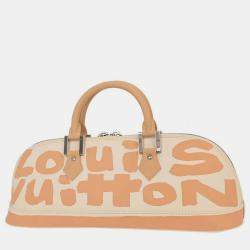 مملوكة مسبقًا حقيبة لوي فيتون أفقي ألما جرافيتي بيج