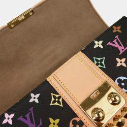 مملوكة مسبقًا حقيبة لوي فيتون مونوجرام متعددة الألوان سوداء بوشت كورتني