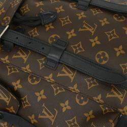 مملوكة مسبقًا Louis Vuitton Monogram Macassar Christopher PM Backpack