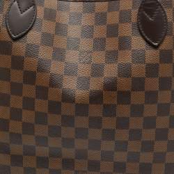 Pre Owned Louis Vuitton Damier Ebene Canvas Neverfull MM Bag