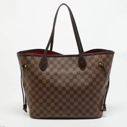 Pre Owned Louis Vuitton Damier Ebene Canvas Neverfull MM Bag