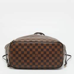 Pre Owned Louis Vuitton Damier Ebene Canvas Neverfull MM Bag