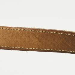 Pre Owned حقيبة لوي فيتون دنيم أزرق مونوجرامي باغي كبيرة GM